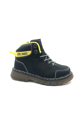 Cool Cane Ortopedik Kaymaz Taban Unisex Çocuk Bot Siyah