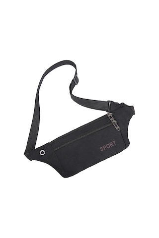 Erkekler İçin Şık Ve Dayanıklı Kanvas Omuz Çantası, Spor Ve Günlük Kullanım İçin Pratik Aksesuar Siyah