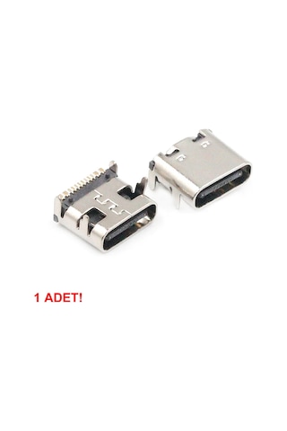 Type-C Usb Soket 16 Pin Smd USB 3.1 Cep Telefonu Elektronik Cihaz