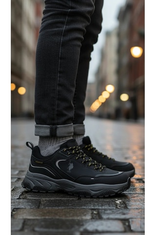 U.s. Polo Assn. Men Su Geçirmez Outdoor Erkek Ayakkabı 867800000763 01 Siyah Siyah