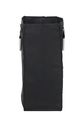 Cbtx Pratik Katlanabilir Çamaşır Torbası Kirli Giysileri Yıkama Çamaşır Sepeti Alaşım Saplı - Siyah Diğer