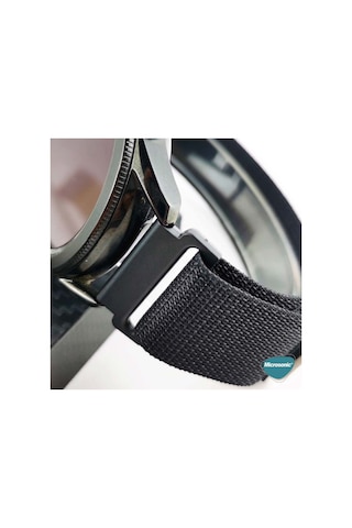 Microsonic Amazfit GTS 2 Mini Kordon Alpine Loop Siyah