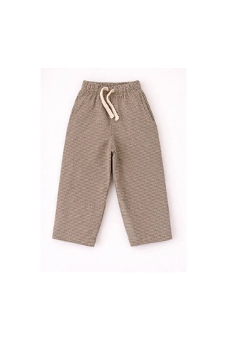 Poala Kids Yazlık Balon Pantolon Kahverengi