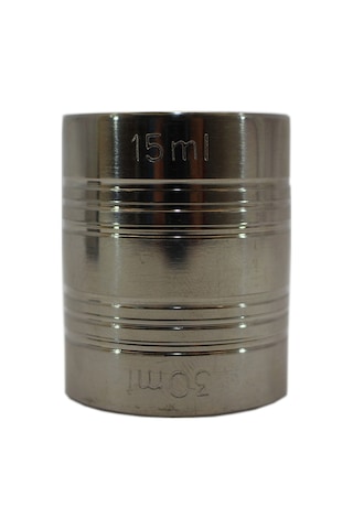 Paslanmaz Çelik Jigger Krom Kokteyl Bar Ölçeği 15/30 Ml