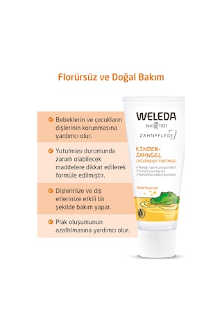 Weleda Bebek ve Çocuklar için Organik Diş Macunu 50 ML