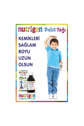 Nutrigen Balık Yağı Şurup 200  ML