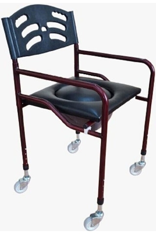 MEDİKALCİM Derili Hasta Tuvalet Sandalye