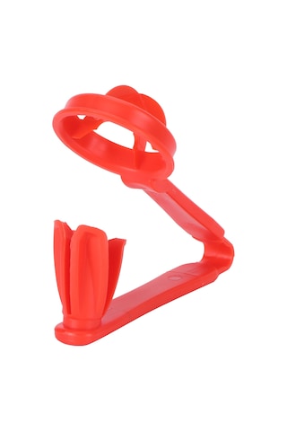 Geeroyoo Kırmızı Pp Plastik Meyve Kesici - Domates, Çilek, Üzümü Hızlı Ve Eşit Parçalara Bölme Aracı - Ev Mutfakları İçin Pratik Ve Dayanıklı Diğer