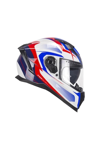 Cgm 311G Blast Sport Kapalı Kask Beyaz Mavi