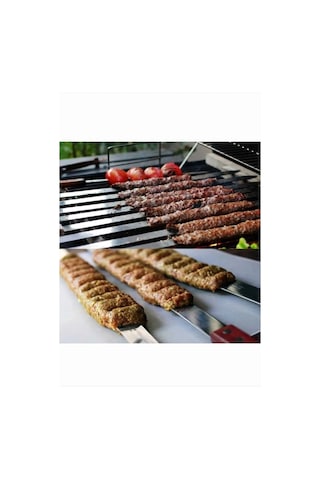 Profesyonel Paslanmaz Metal Kıyma - Adana - Urfa - Antep Şiş 6 Adet