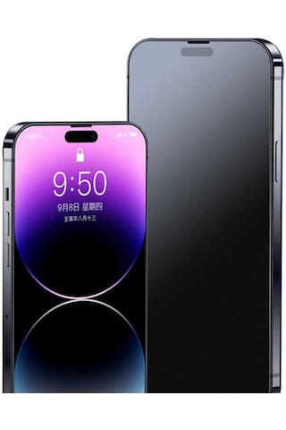 Zore Apple Uyumlu iPhone 15 Pro Max Davin Mat Seramik Ekran Koruyucu