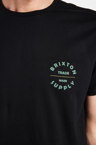 Tudors Erkek Slim Fit Dar Kesim %100 Pamuk Yumuşak Dokulu Baskılı Siyah Bisiklet Yaka Tişört-33169 Siyah