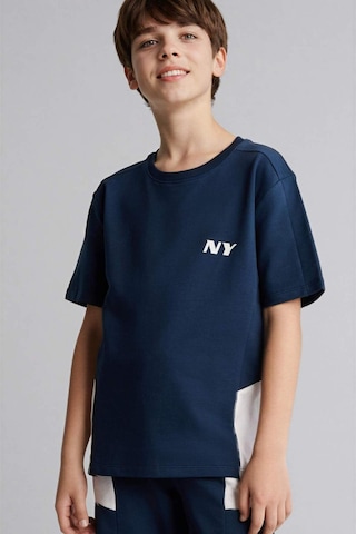 Defacto Sweatshirt Kumaşı 2li Takım Erkek Çocuk H0251a826smnv147 Lacivert-nv147