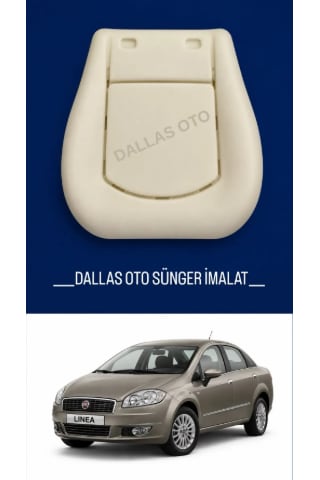 Fiat Linea Uyumlu Oto Koltuk Oturak Süngeri 2005-2011 1