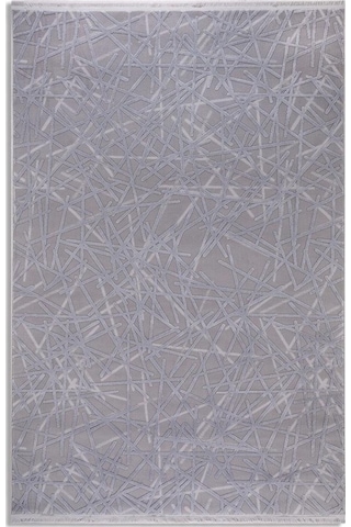 Yhome Luxor 2727Gri 160X230 Cm Saçaklı Salon Halısı