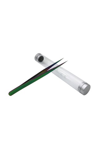 Vkemall Profesyonel Kirpik Uzatma Penseleri - Paslanmaz Çelik Hassas Uçlu Makyaj Aleti