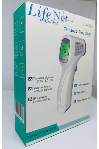 Life Net Medikal LX-314 Temassız Ateş Ölçer