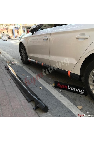 Audi A3 S3 Marşpiyel Takımı - Boyasız - Abs Plastik 8v Uyumlu 2013+