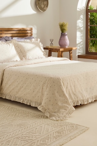 Kaşmir Home Alesya Çift Kişilik Nevresim Takım Lila LILA