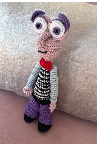 Insıde Out Fear Korku Amigurumi Oyuncak 22 Cm 001