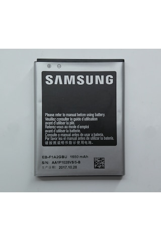 Samsung Galaxy S2 İ9100 Eb-F1A2Gbu Uyumlu Pil Batarya