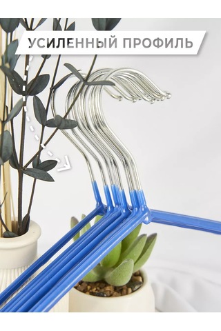 Krucok Dla Mody Kıyafet Askıları Pabuçlar Kaymaz 10 Adet 178075706 Mavi