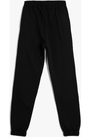 Koton Jogger Eşofman Altı Beli Lastikli Cepli Baskı Detaylı Siyah 4wkg40244ak 4WKG40244AK999 Siyah