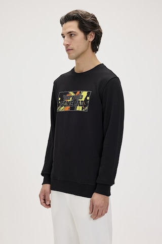 Bad Bear Caen Crewneck / Nıght Siyah Erkek Sweat/sweatshirt 001