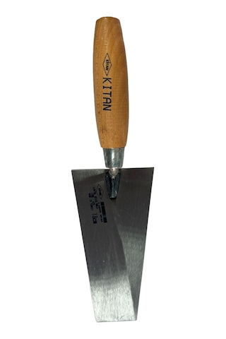 Kitan Ahşap Saplı Kartal Kesik Sıva Mala 18cm
