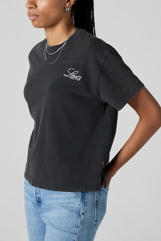 Vintage Sport Script Pirat Siyah Kadın T-shirt-12950 Siyah