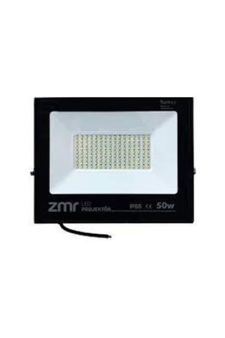 Zmr 50 Watt Smd Led Projektör Beyaz Işık Dış Mekan Aydınlatma