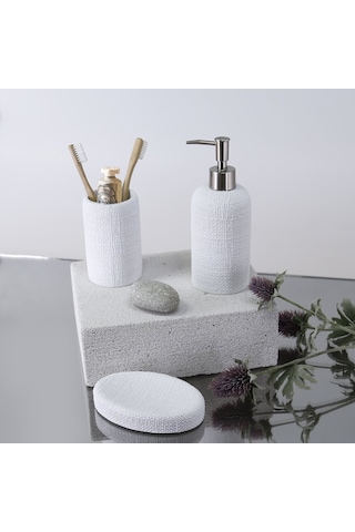 Natural Katı Sabunluk Beyaz