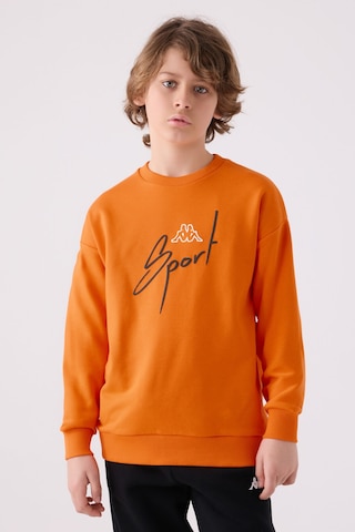 Kappa Erkek Çocuk Turuncu Sweatshirt Turuncu