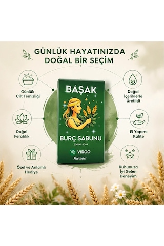 Başak Sabunu-100g Doğal El Yapımı-3 Adet Karışık