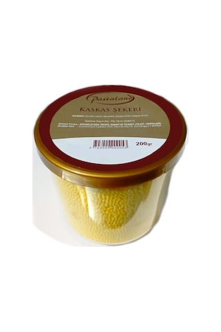 Pastaland Kaskas Şekeri Sarı 200 G