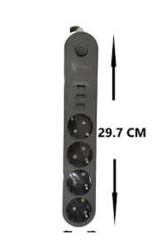 Viatom Ftr-01 2x Usb 3lü 2 M Metre Çocuk Akım Korumalı Pr