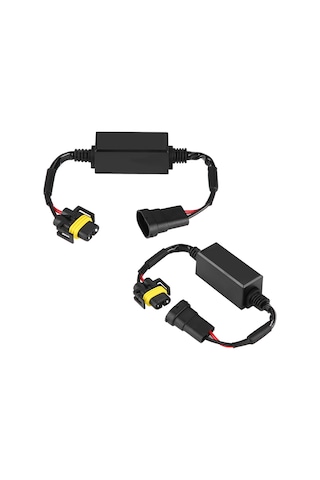 Geeroyoo H8/h9/h11 Led Far Decoder Seti - Canbus Sorunlarını Çözürür, Obc Uyarılarını Engeller, 2 Adet