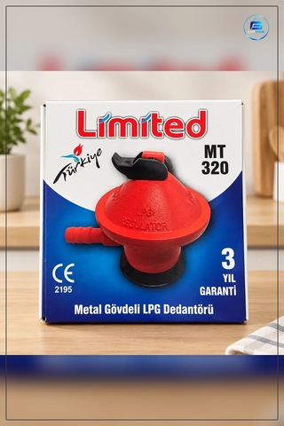 Metal Gövdeli Lpg Dedantörü Regülatörü Tüp Basınç Ayarlayıcı Otom