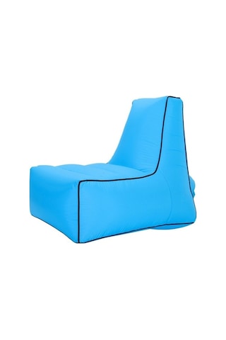 Prestigegoods Bb1082 Şişme Kanepe Yatak, 70x65x60cm, Gökyüzü Mavi, Dış Mekan, Katlanır, Taşınabilir Mavi