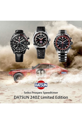 Seiko Prospex Speedtimer Spb517j1 Datsun 240z Limited Edition Erkek Kol Saati Spb517j Gri