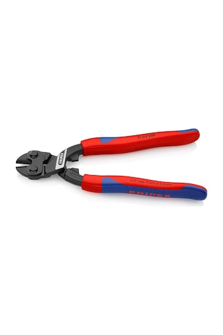 Knipex Cobolt Kompakt Cıvata Kesiciler Siyah Attramentize, İnce Çok Bileşenli Çeneler 200 Mm 71 02 200