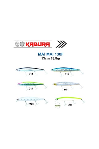Kabura Mai Mai Exclusive 130f Sahte Balık