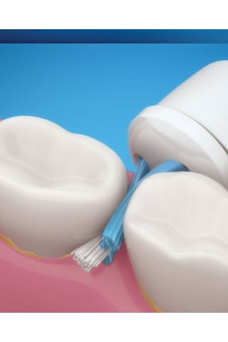 5D New White Oral B Uyumlu Ortodontik Clean Yedek Başlık