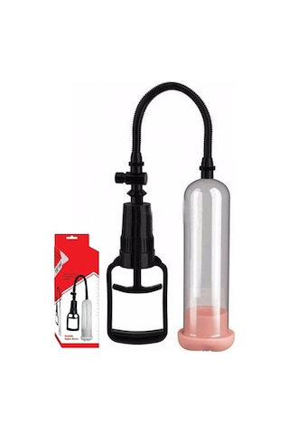 Erofoni Yeni Nesil Süper Penis Pump Realistik Vajina Girişli 18 CM Kaliteli Vakum Penis Pompası