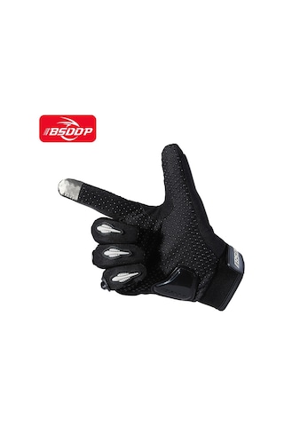 Bsddp Binici Kaymaz Anti-damla Motosiklet Sürme Eldiveni Kırmızı