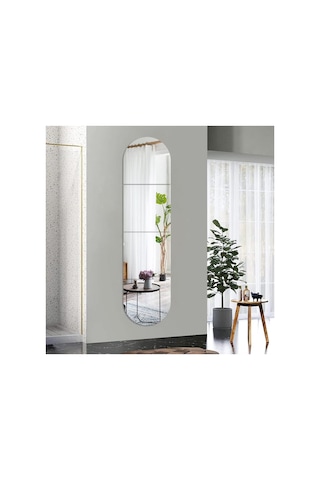 Enc Home Oval Parçalı 4'lü 30x30 Gümüş Enc Home Oval Parçalı 4'lü 30x30 Gümüş