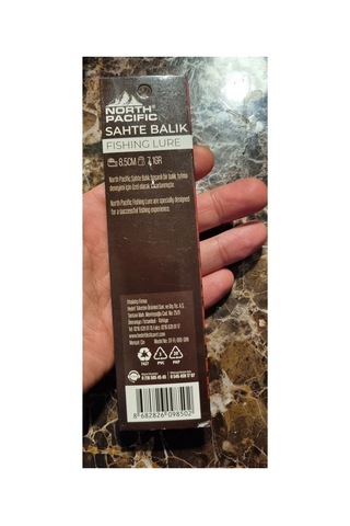 8.5cm 7.1gr Yapay Balık Yemi Sari