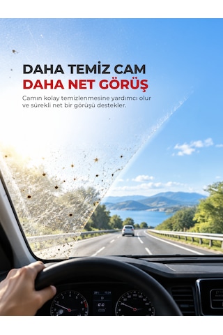 1 L Portakal Kokulu Parfümlü Yazlık Cam Suyu Oto Cam Temizleyici