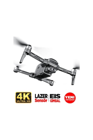 SJRC F22 S2 Pro+ Combo 4K Kameralı Drone Seti - 2Batarya+6KM Menzil+Çarpışma Sensörü+40 Dakika Uçuş Süresi+Çanta+EIS Gimbal
