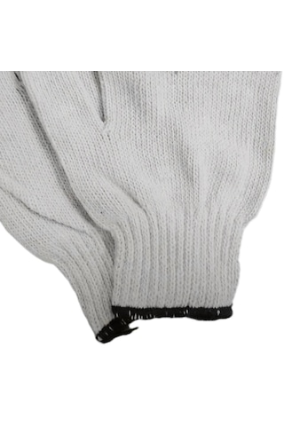 Homyl Pamuk İpliği İşçi Koruma İş Eldivenleri Kaymaz C